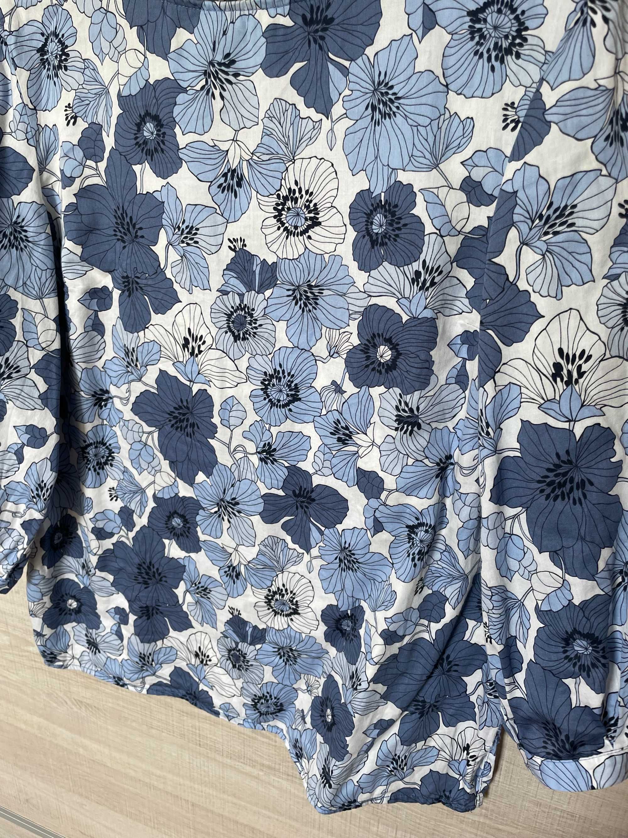 Bluzka damska Kappahl r.42 (Hampton Republic), kwiaty, koszula