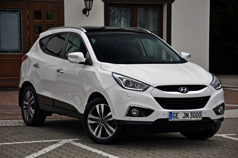 Hyundai ix35 2.0 166kM PDCx2 Panorama Kamera Led Skórzana Tapicerka Nawigacja