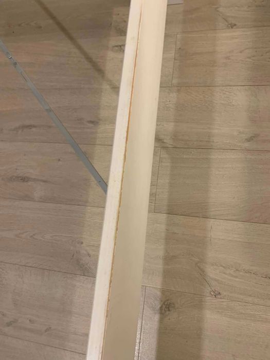 Rama łóżka, biała, 140x200 cm