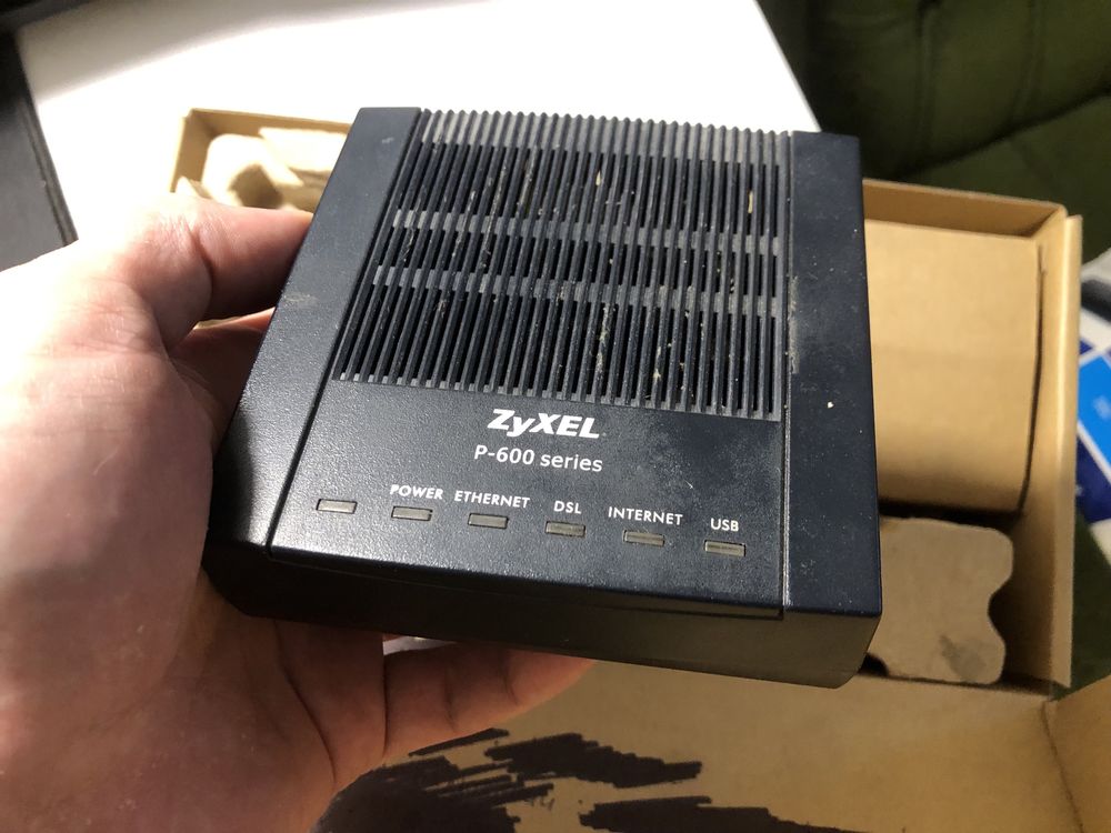 Модем Zyxel p660ru2 ee