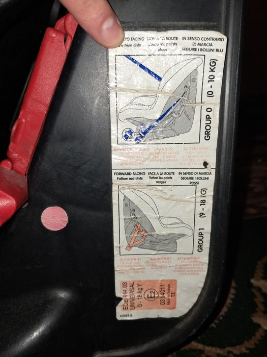 Автокресло 0-18кг