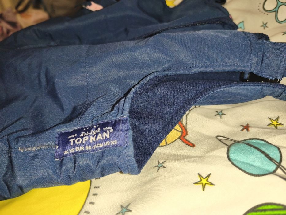 Термо комбінезон Lupilu 98/104 роздільний для дівчинки + рукавички в п