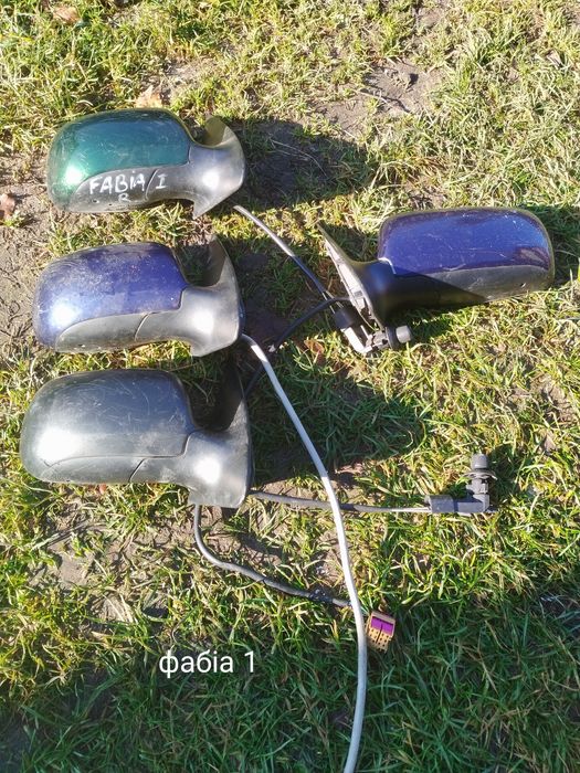 Дзеркала заднього виду ґелексі,венто,ібіза2,кенго1,фабіа 1,