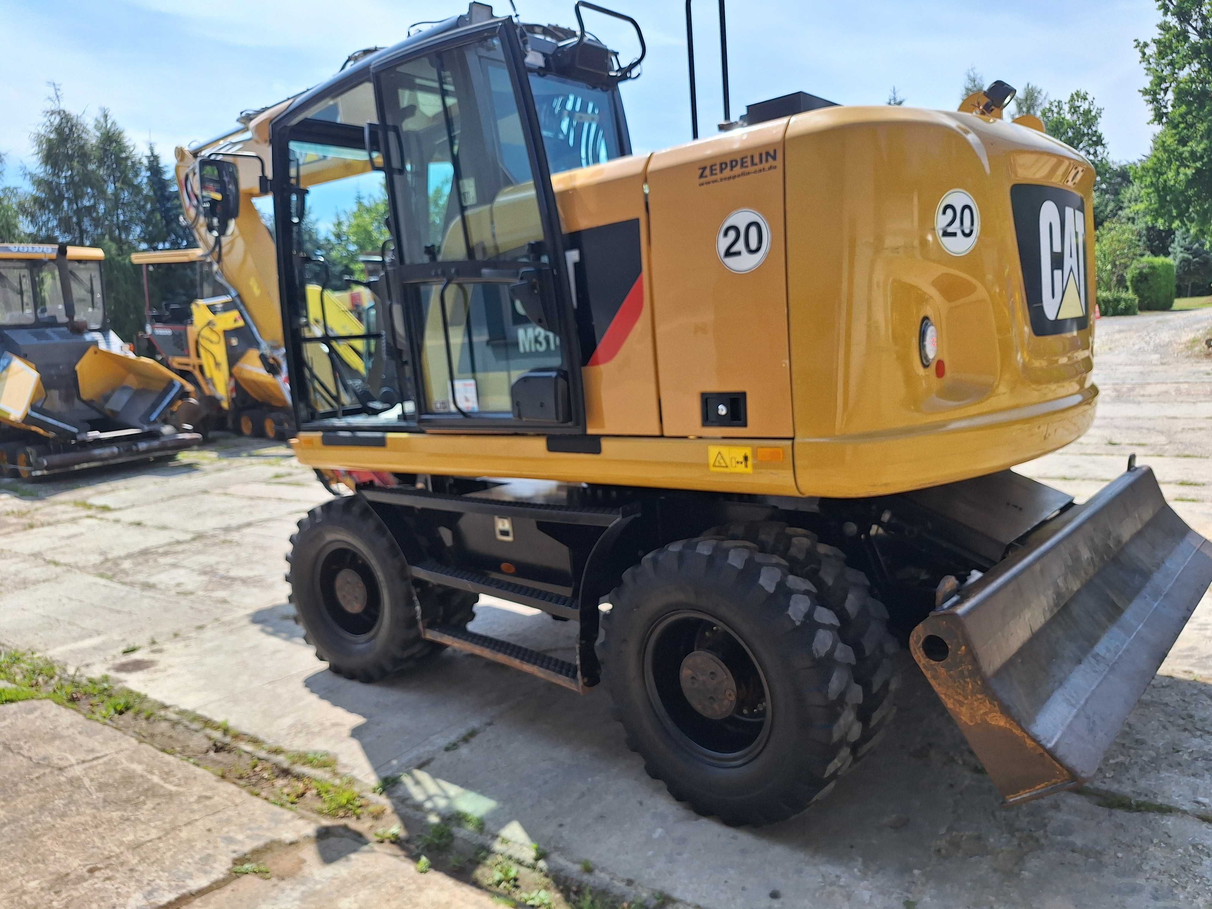 CAT 314F, rok 2017 z niemiec