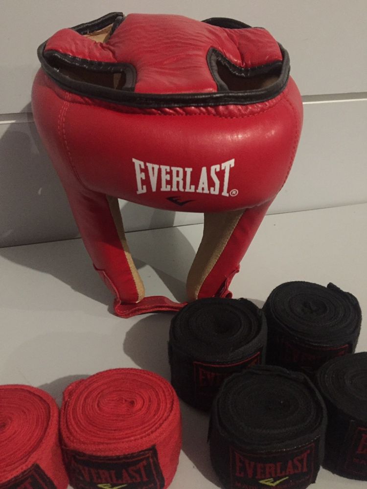 Шлем  боксерский Everlast Бинты для бокса