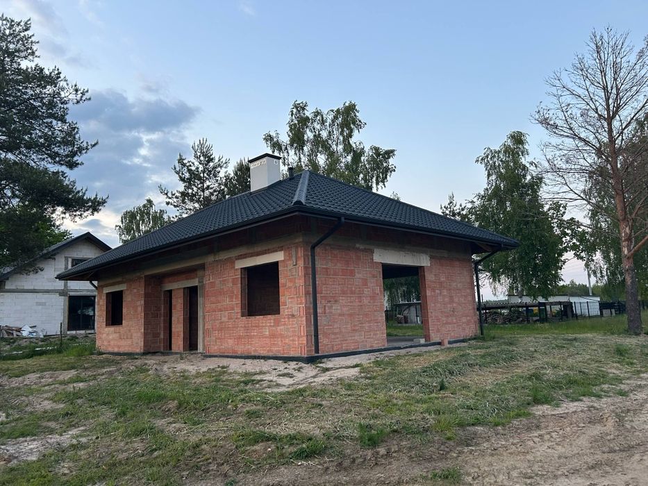 Domy w stanie surowym w Jagodniku