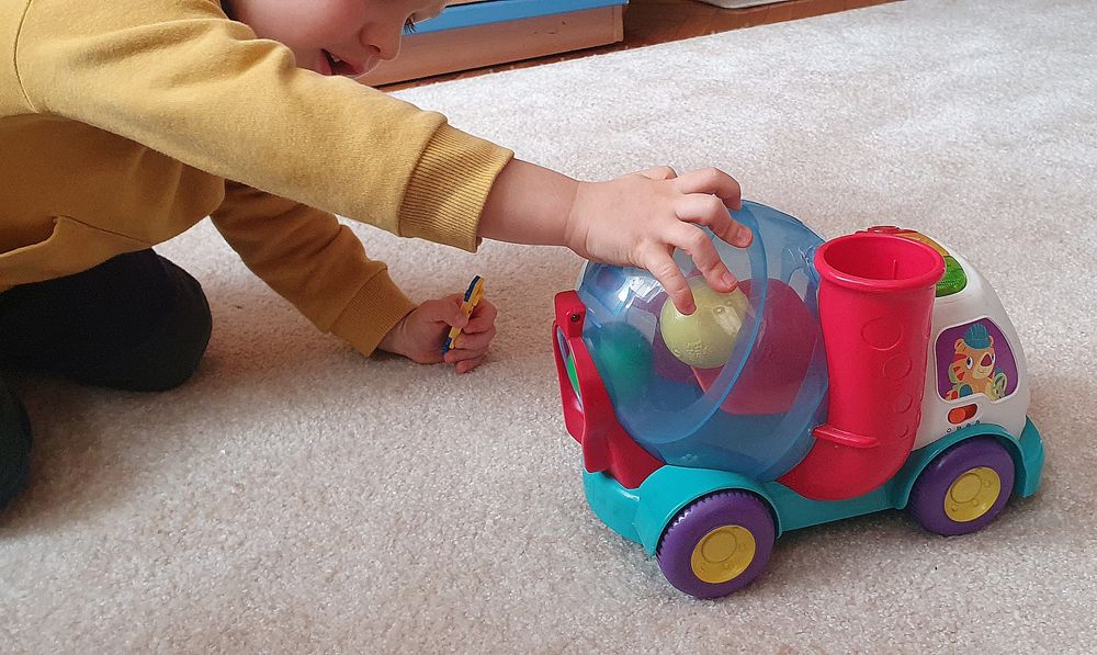 Бетонозмішувач Великий Музичний З м'ячиками 1+ Bright Starts