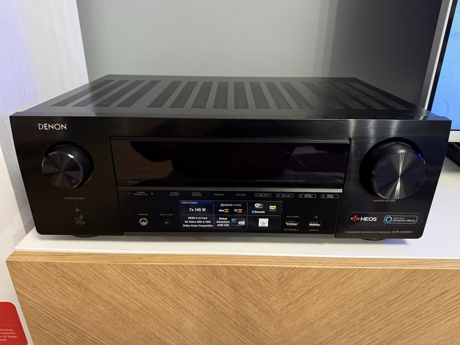 Zestaw audio Hi-Fi: Polk Audio S50e + Denon AVR-X1500H.