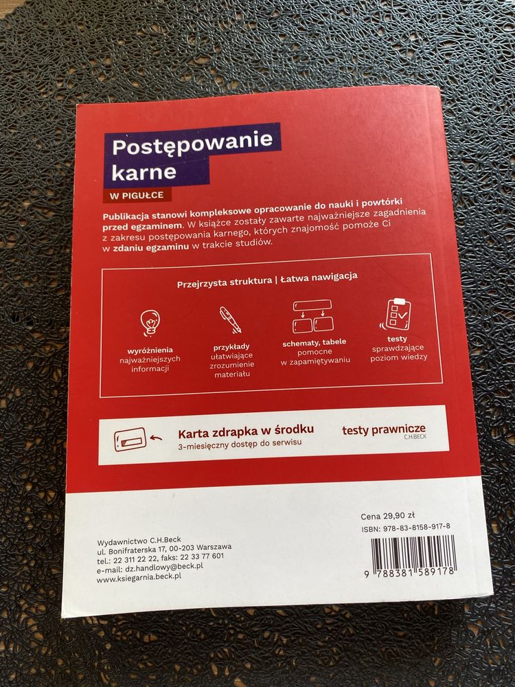 Postępowanie karne w pigułce