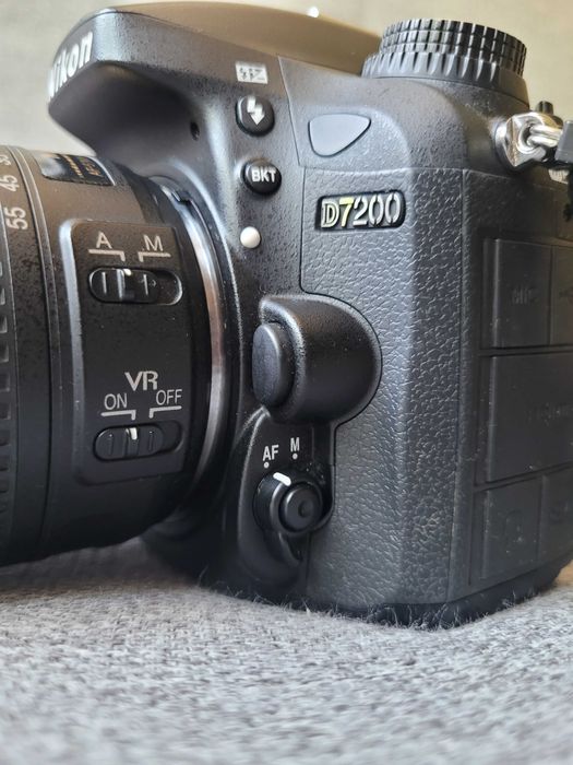 Nikon D7200 + obiektyw nikkor 18-55mm