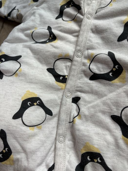 Бавовняний ромпер комбінезон стьобаний теплий 6-9 м 74 см