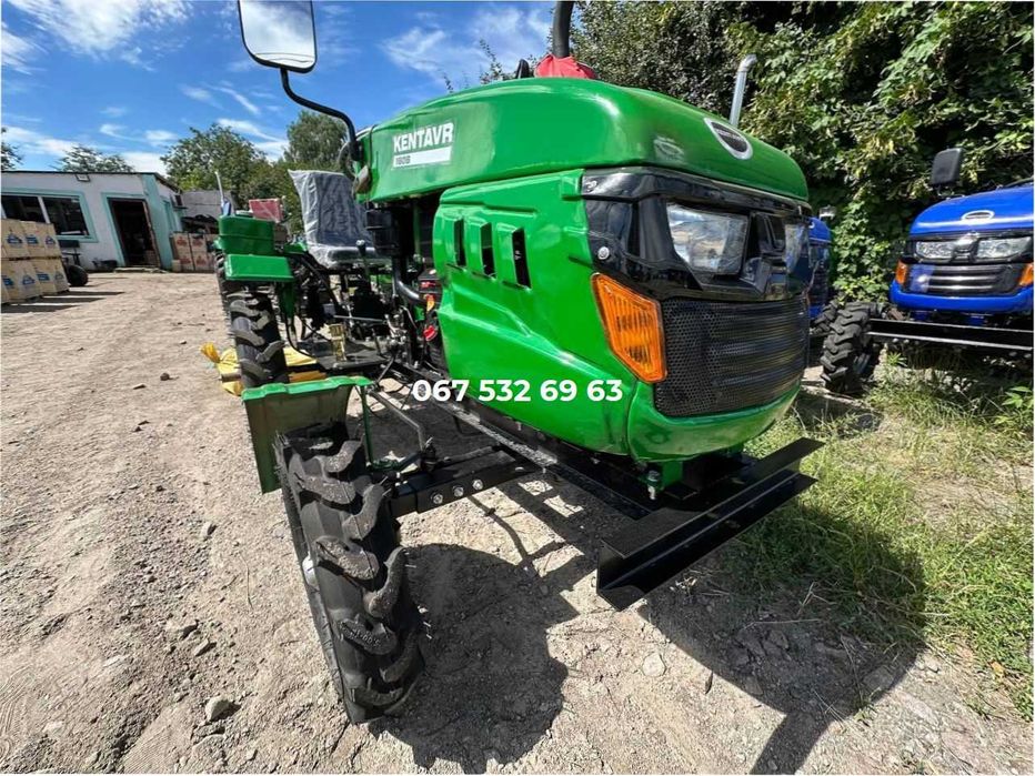 Мототрактор KENTAVR 160B + навісне! Доставка по Україні б/к | Кредит