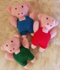 Misie, pluszaki, matki 3 trzy małe świnki, bajka dla dzieci
