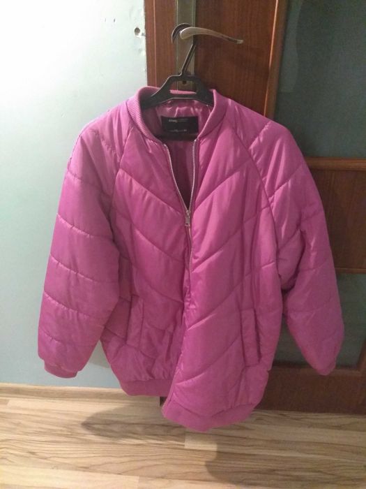 Kurtka różowa XXL 44 zimowa