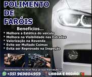 Polimento de Faróis