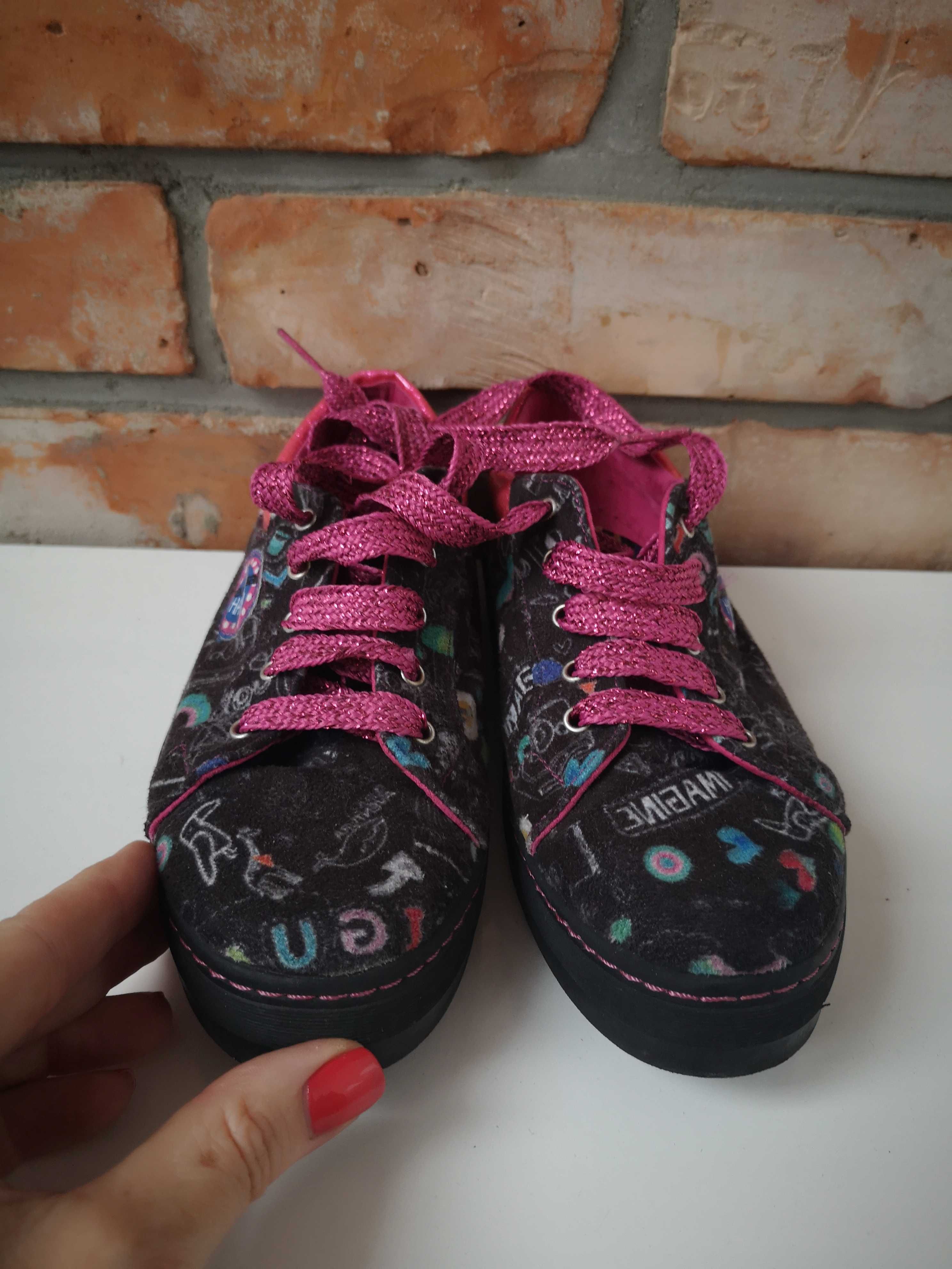 Desigual buty tenisówki sneakersy dla dziewczynki 35