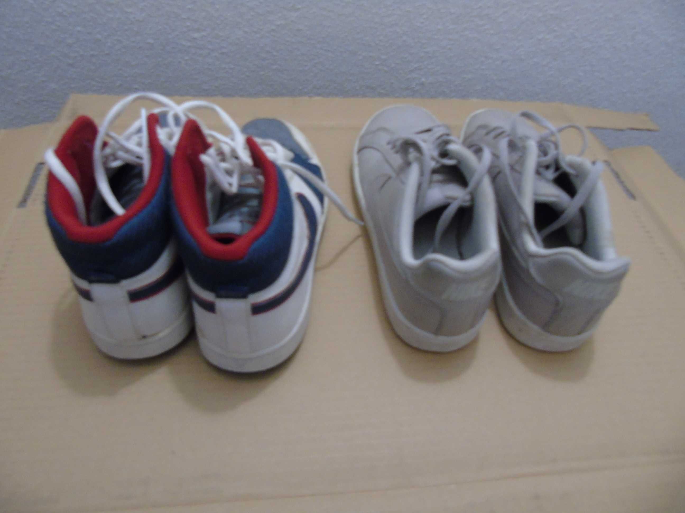 Ténis Nike, Adidas, Reebok - vários números