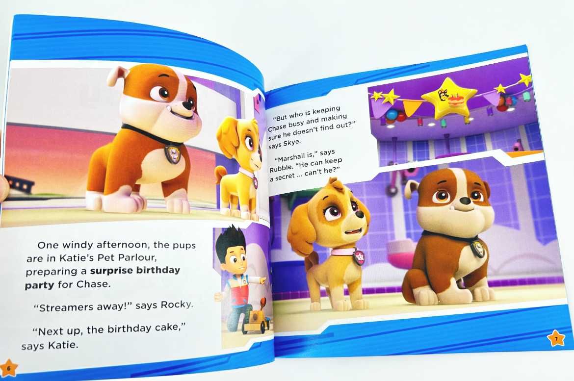 NOWA	Paw Patrol Pups Save the Party Psi Patrol po angielsku książka