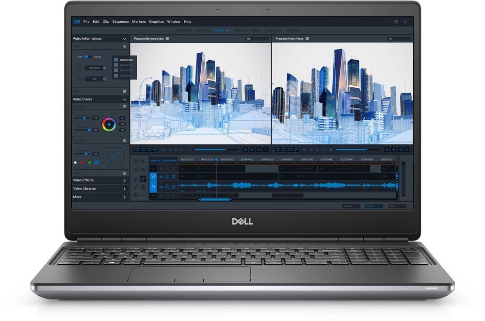 Laptop Dell Precision 7560 NVidia do gier/ i9H/ 32/ SSD 1TB/ 15,6 IPS