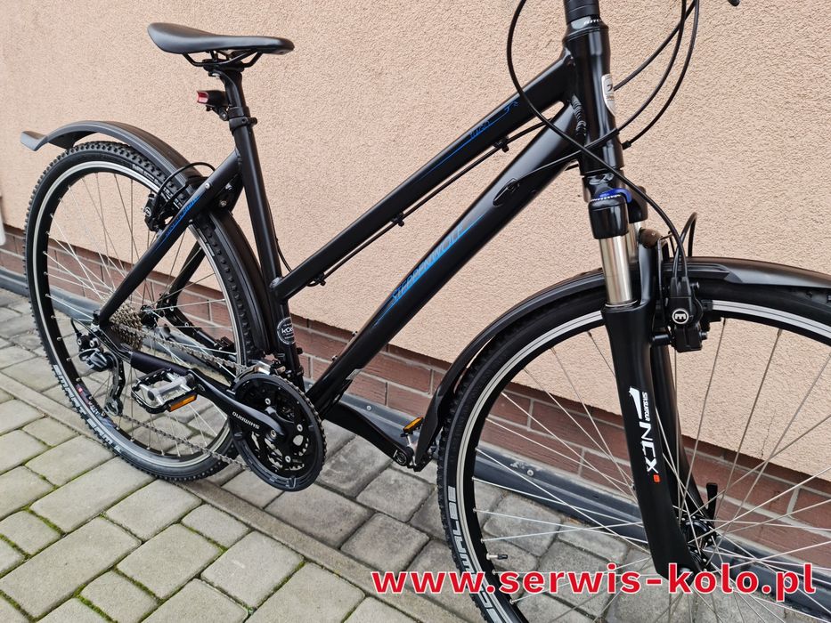 Rower damski crossowy STEPPENWOLF koła 28 SHIMANO DEORE aluminium