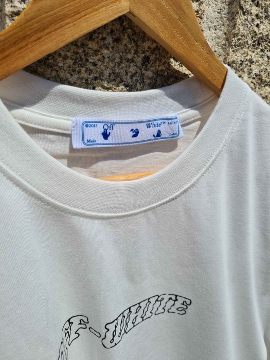 T-shirt Off-white branca M