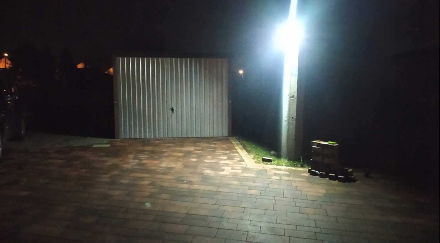 LAMPA LED Solarne Oświetlenie Ogrodowe Bardzo Mocne 120 DIOD LED