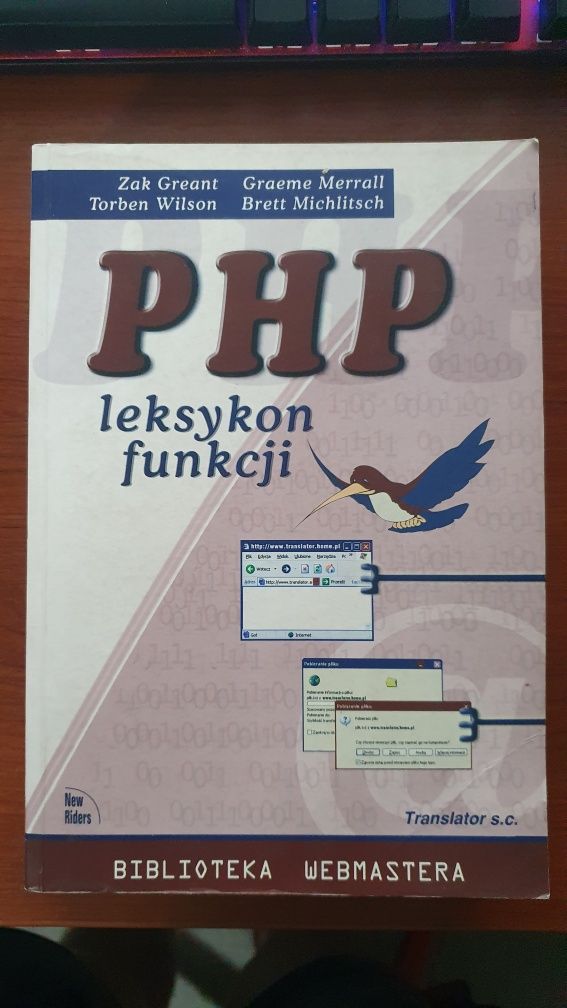 PHP leksykon funkcji, Zak Greant