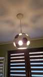 Lampa sufitowa piłka nożna