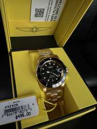 Часы Invicta Pro Diver gold 40мм men механика 100% ОРИГИНАЛ скидка 70%