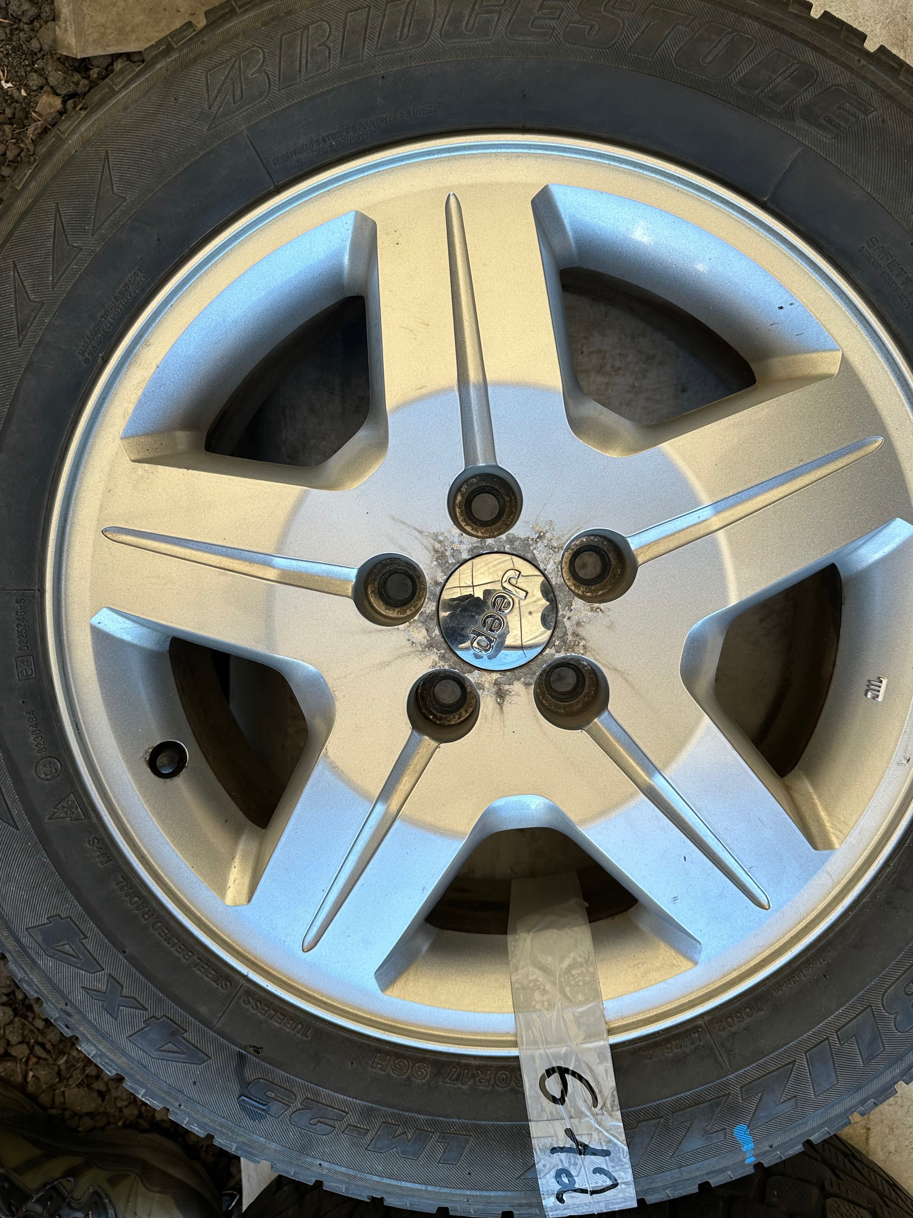 Felgi aluminiowe JEEP 17 5x114,3