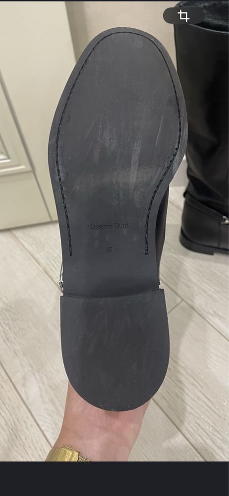 Сапоги massimo dutti