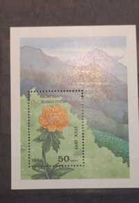 Znaczek pocztowy - kwiaty