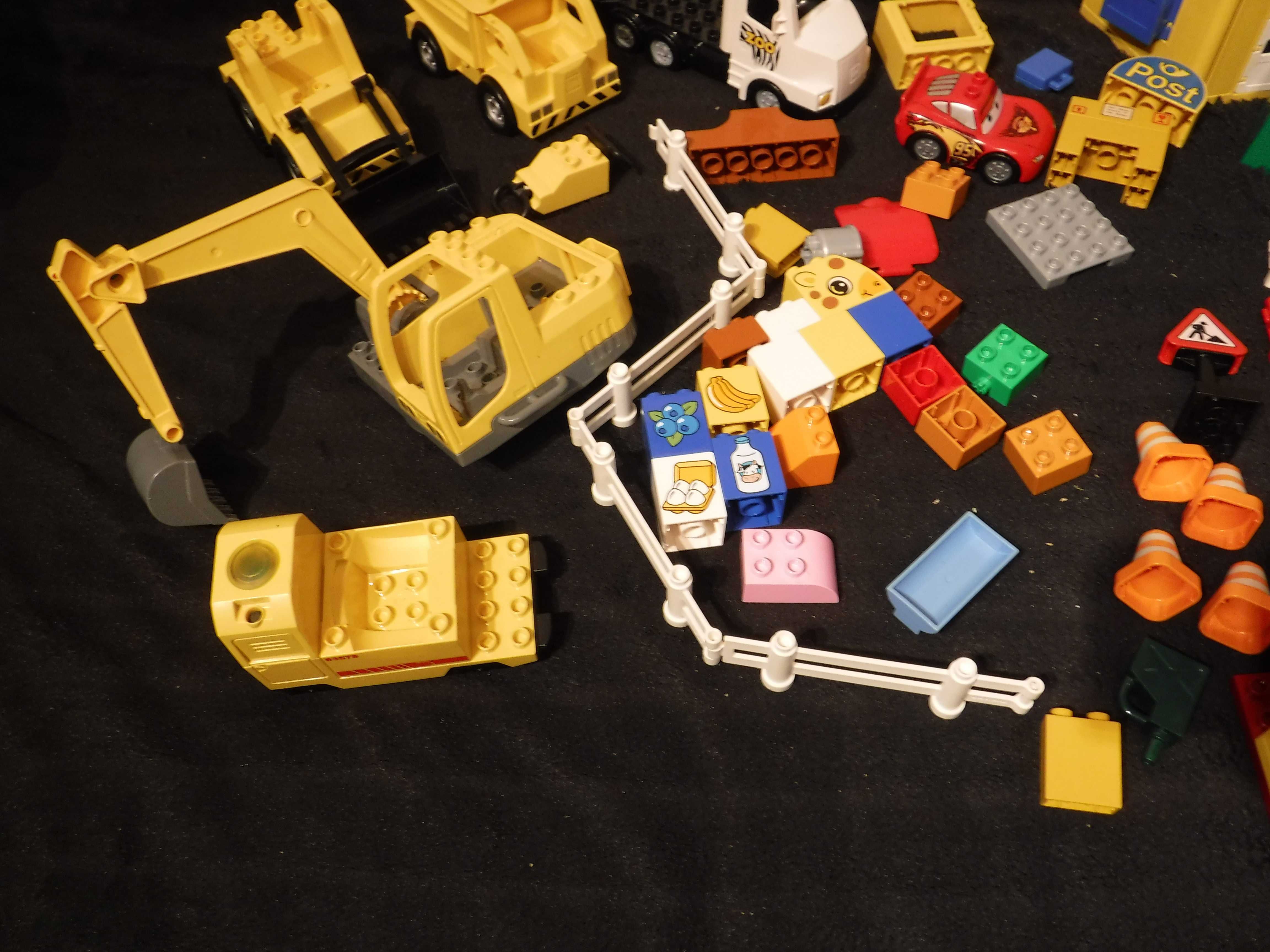 Klocki Lego  Duplo  na wage koparka , pociąg ,i inne
