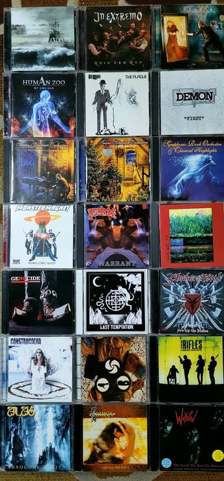 •CD-Диски-2•Heavy Metal Rock•Компакт Диски•Объявление-2•