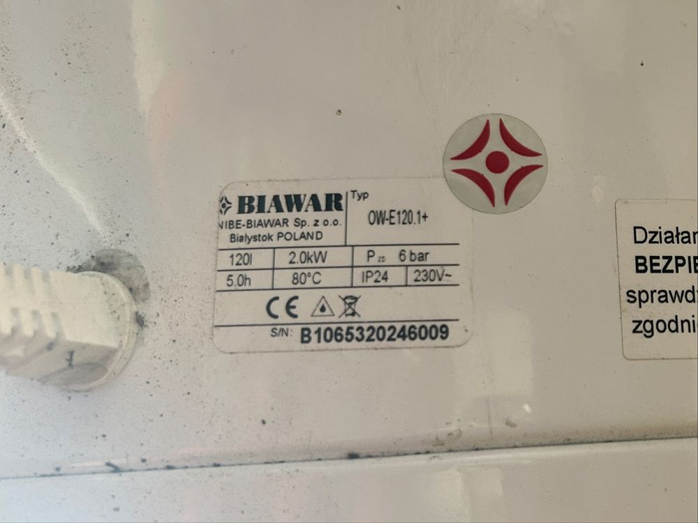 Boiler Biawar 120 L