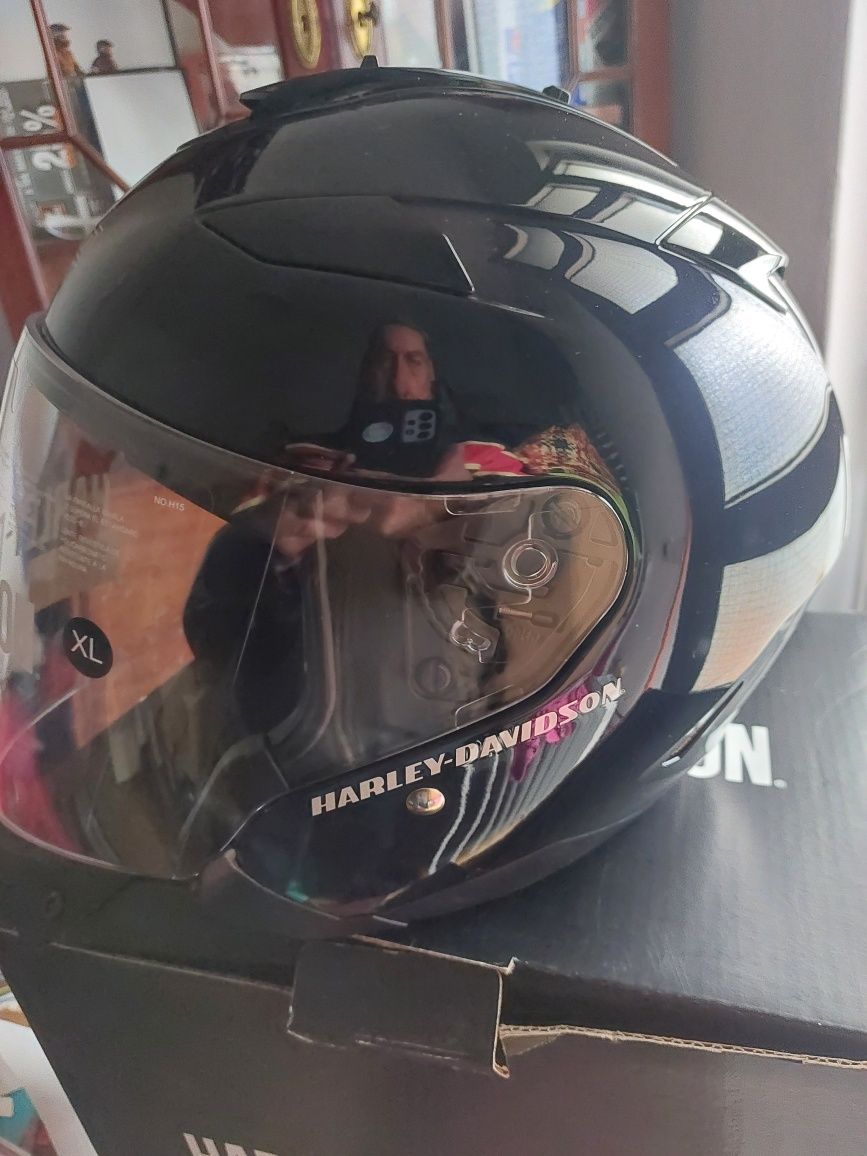 Capacete aberto Harley Davidson  , novo , tam xl