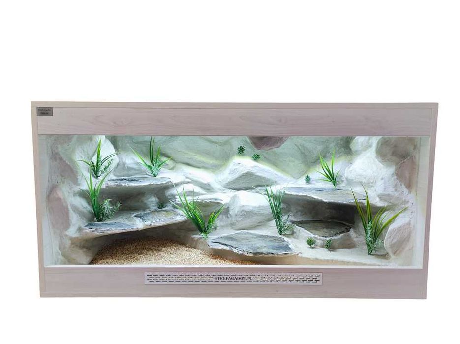 Terrarium pustynne nr668 120/60/60 dla agamy brodatej NA ZAMÓWIENIE