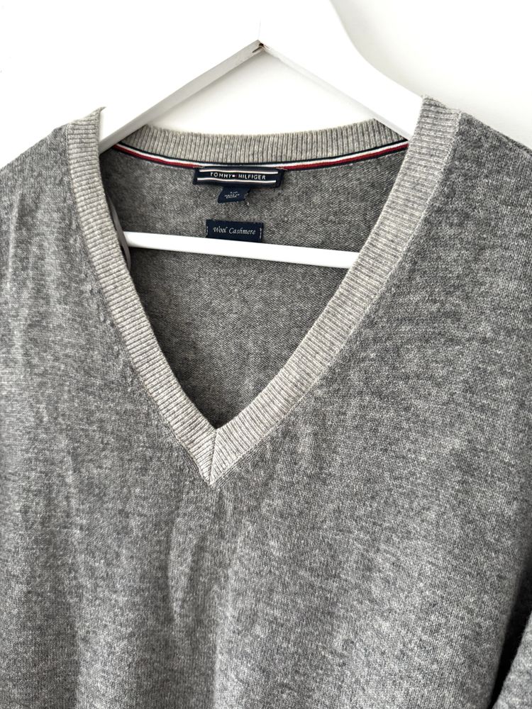 Tommy Hilfiger sweter z wełny i kaszmiru