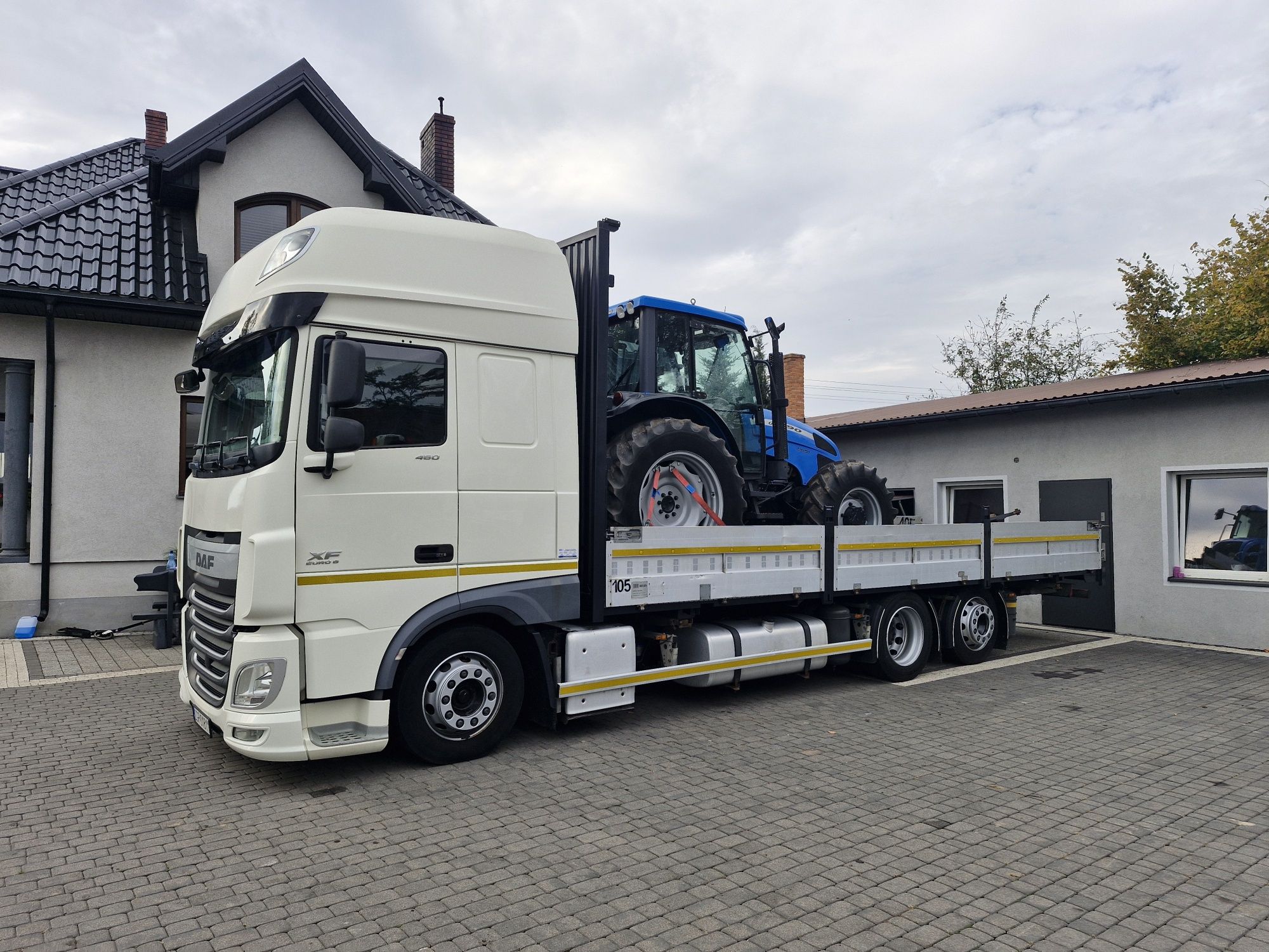 Daf XF 106 460 Salon Polska BDF laweta Low Deck 2017r.