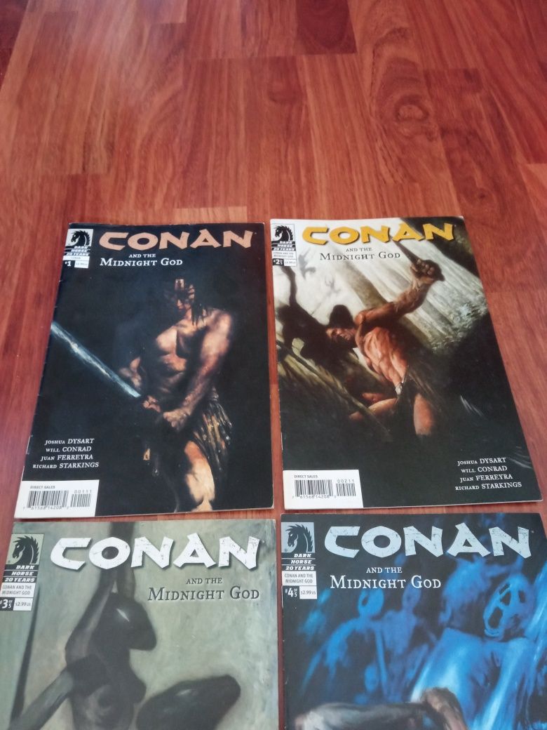 Conan and the Midnight God / coleção completa #1-5Dark Horse Comics