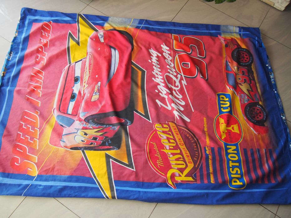 Pościel  dziecięca poszwa 190/130 cm cars