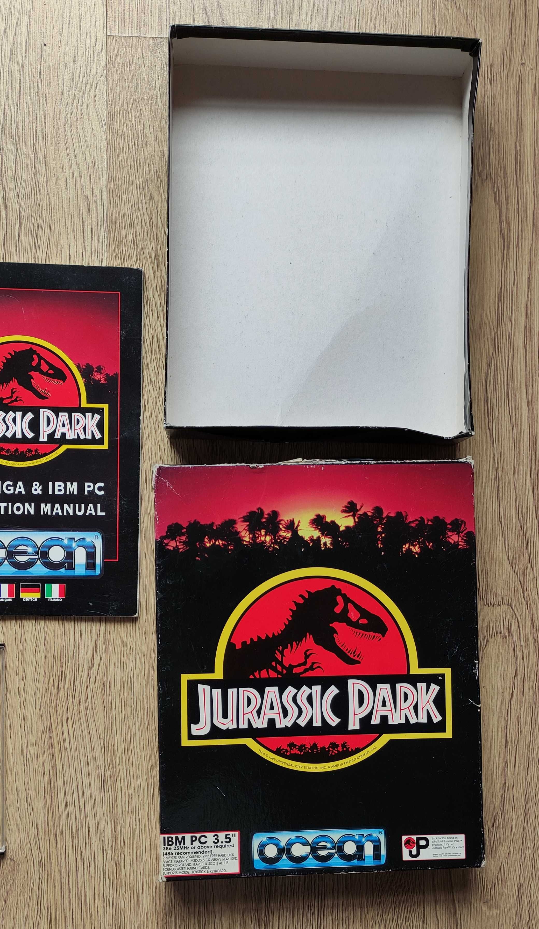 Jurassic Park BIG BOX PC Ocean 1993