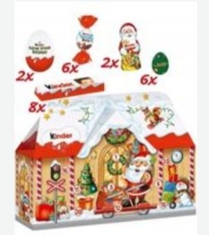 Адвент календарі кіндер будиночок