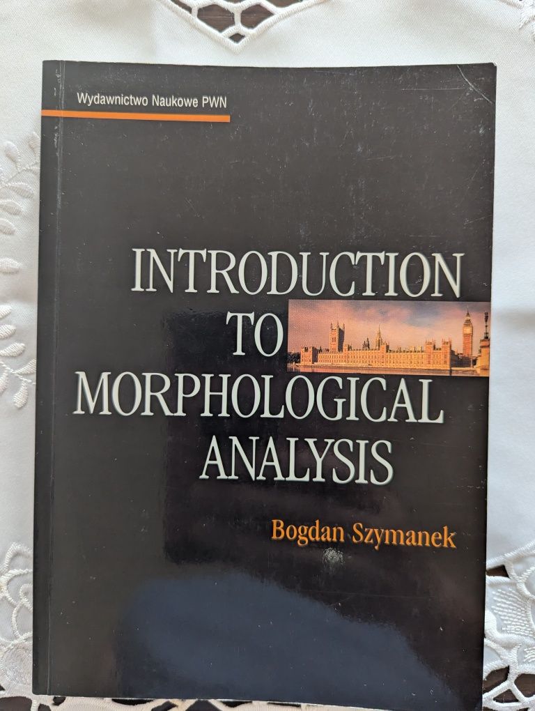 Introduction to Morphological Analysis