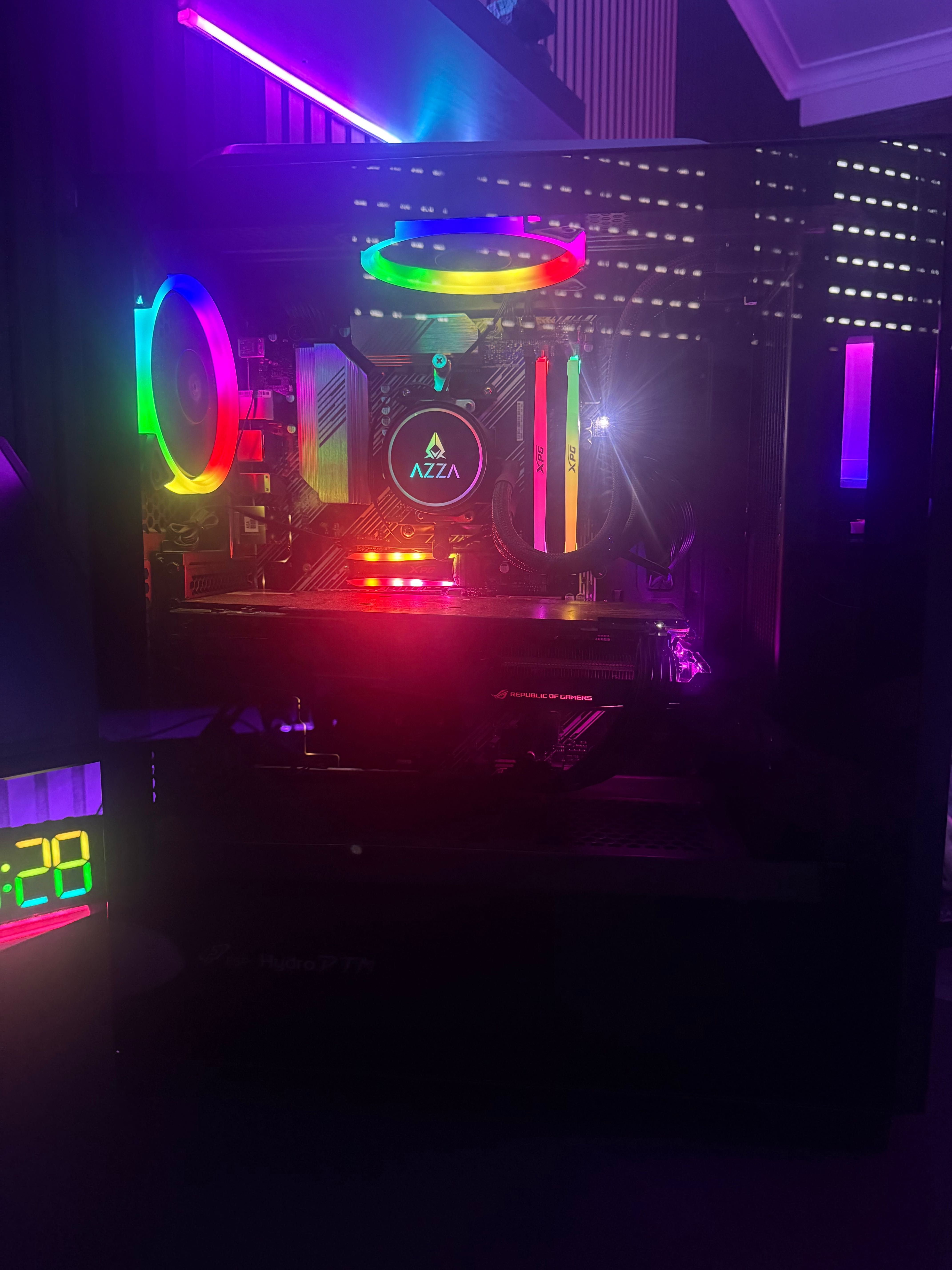 Pc Gaming 1070ti/i7 9700k/Water Cooler