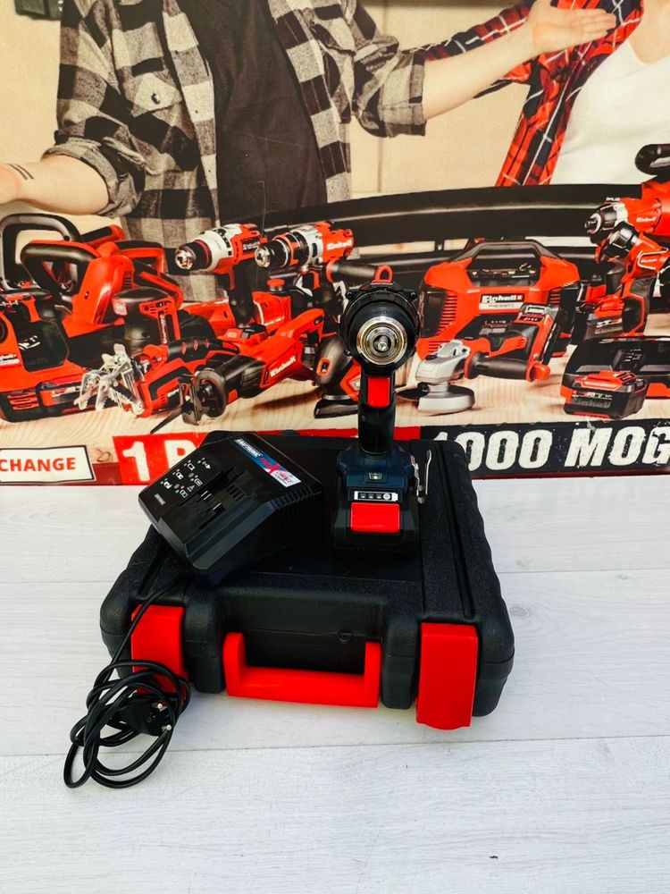 Шуруповерт Kraftronic Einhell TE-CD 18/2 Li-Solo