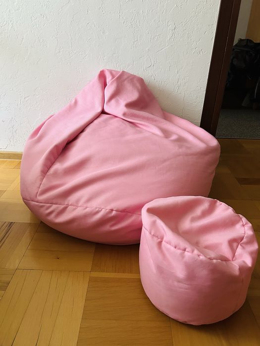 Pufa Sako XXL + siedzisko – PODNÓŻEK GRATIS!