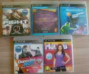 Zestaw gier PS3 gry PS3 na kontroler move PS3 Polskie i 1 Ang, komplet