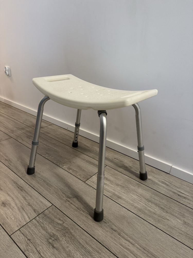 Taboret stołek pod prysznic, siedzisko kąpielowe, krzesło dla seniora