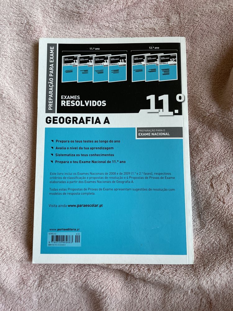 Livro de exames de geografia A